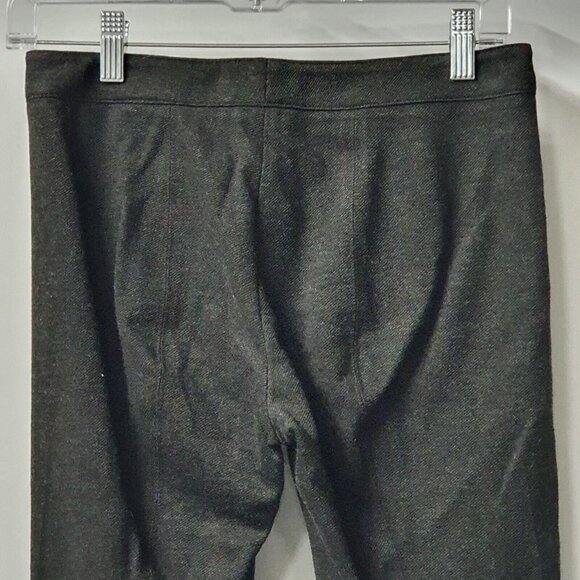 Vince Charcoal‎ Grey Stretch Skinny Pants with Zipper Ankles Size 2 - Picture 5 of 10